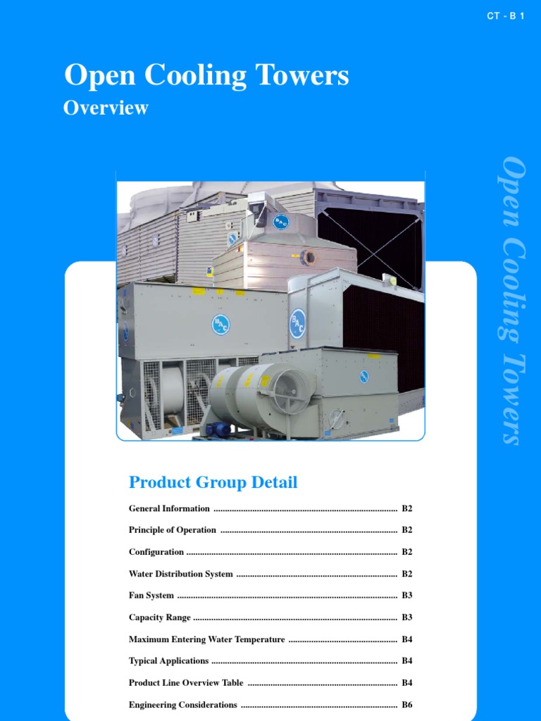 BAC Open Cooling Towers baltimore Duct (Flow) Air Conditioning