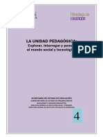 Unidad Pedagogica 4 Explorar, Interrogar y Pensar El Mundo Social y Tecnológico