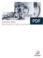 Schindler 7000 Ride Quality