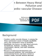 Correlation Between Heavy Metal Pollution and CVD