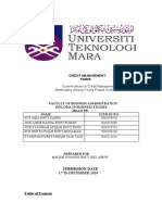 Report For Assignment Chapter 6 (Bankruptcy Among Young People in Malaysia)