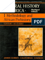 General History of Africa, Abridged Edition, V.1 Methodology and African Prehistory