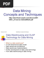 Data Mining: Concepts and Techniques: 0501 - 01/server.920/a96520 PDF