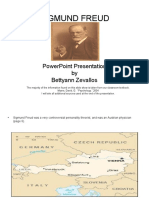 Sigmund Freud: Powerpoint Presentation by Bettyann Zevallos