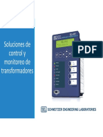 Soluciones de Control y Monitoreo de Transformadores