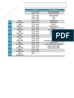 Jadwal Semester