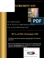 Extremity STS: Dr. S. Srivatsan Dr. M. Anto, Dr. Thirumuruganand Prof. K.S.Ravishankar Unit