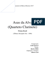 Asas Da Alva - Grade (Quarteto Clarinete)