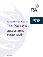 FSA Risk Assessment Framework