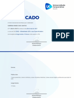 Certificado - A Modalidade EAD e Suas Especificidades