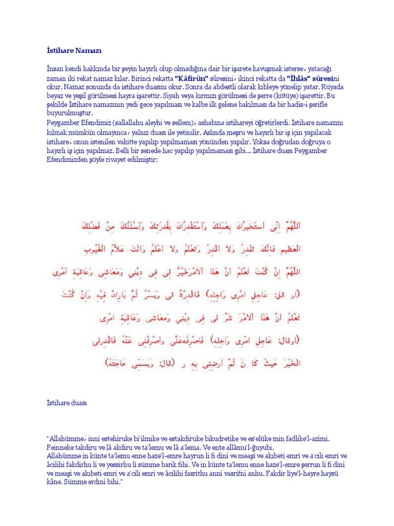 Kuran Ile Istihare Kitabi Ve Fiyati Hepsiburada