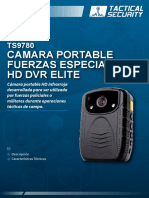 ts9780 9087 Camara Portable Fuerzas Especiales HD DVR Elite
