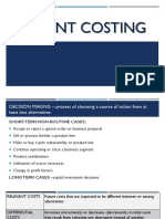 Module 5 Relevant Costing