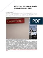 Caso Odebrecht Hay Dos Nuevas Tutelas Contra El Laudo de La Ruta Del Sol II