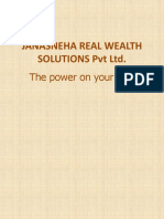 JANASNEHA REAL WEALTH SOLUTIONS PVT LTD