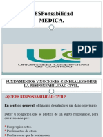 Responsabilidad médica: fundamentos y nociones generales