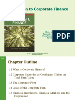 Introduction To Corporate Finance: Slides Updated By: Tsvetanka Karagyozova, Department of Economics York University