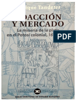 1992 Enrique Tandeter-coacción y Mercado