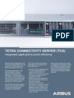 Tetra Connectivity Server (TCS) : Integrated Applications Boost Efficiency