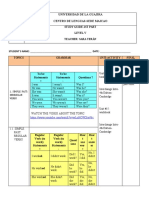 Study Guide Past Tense