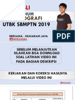 Soal Asli UTBK 2019 - TKA Soshum Bagian Geografi