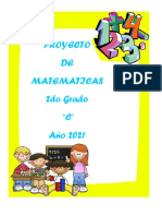 MATEMATICA Proyecto. 2021