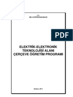 Elektri̇k-Elektroni̇k Teknoloji̇si̇