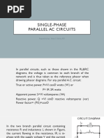 Single Phase Parallel AC Circuits