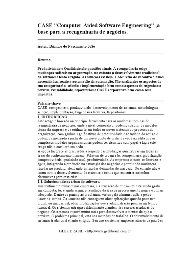 Case | PDF | Computadores