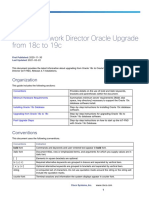 Iot Field Network Director Oracle Upgrade From 18C To 19C: Organization