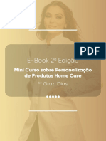 E Book 2º Edição Mini Curso Sobre Personalização de Produtos Home