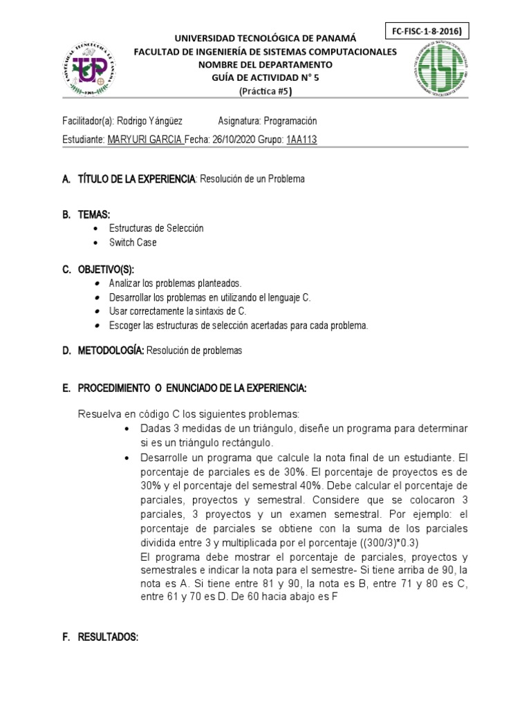 Practica #5 | PDF | Ingeniería de software | Ciencias de la Computación