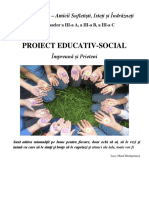 proiect educativ social