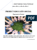 Proiect Educativ Social