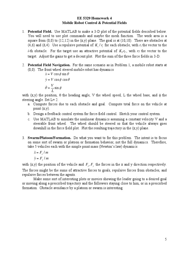 Homework 4 Solution | PDF | Force | Applied And Interdisciplinary Physics