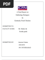 Download Sem-10-Marketing strategies at KFC final report-Ameena Osman by Arj Mohd SN50640000 doc pdf