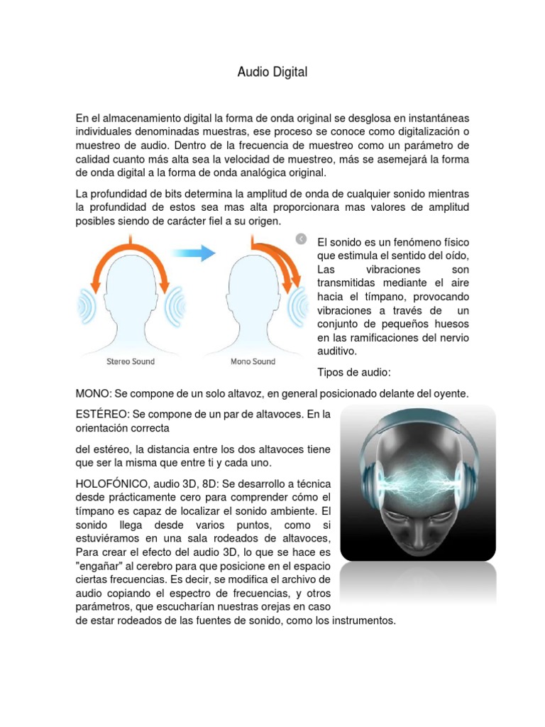 Audio Digital | PDF