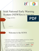 Irish National Early Warning System (NEWS) : Ncec NCG 2013