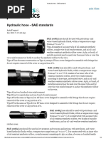 SAE 100R Hydraulic Hose Specifications | PDF | Hose | Pipe (Fluid ...
