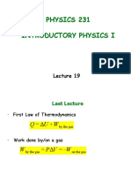 Physics 231 Introductory Physics I