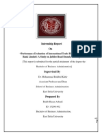 Internship Report of Rakib