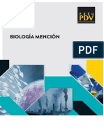 Biología Mención PDV 2020
