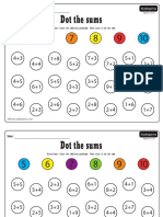 Dot Marker Addition To 10