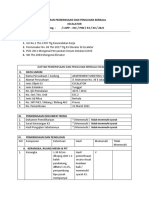 Checklist Dokumen Eskalator MENTENG