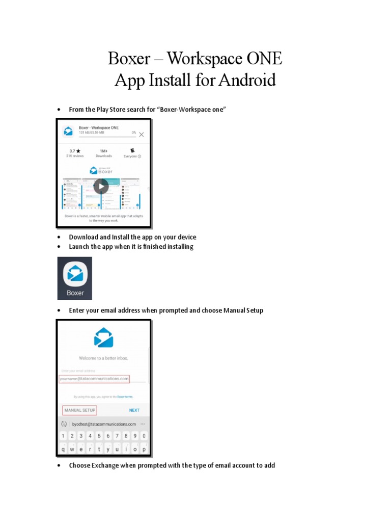 Workspace One Boxer Gratuit – Workspace ONE Boxer – OYPUA