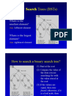 Binary Search Search Trees (BSTS) : Where Is The Smallest Element? Smallest Element? Where Is The Largest Element?