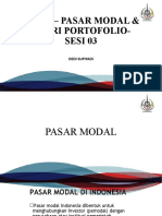 MNC028-PASAR MODAL-TEORI PORTOFOLIO-PPT-SESI 3