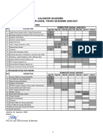 Kalender Akademik Gasal 2020 2021