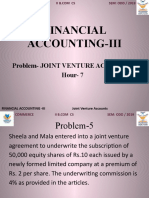 Joint Venture Accounts Hr-7