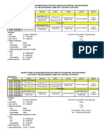 1 Jadwal Kuliah SMSTR 2 Prodi D3 Genap 20 - 21